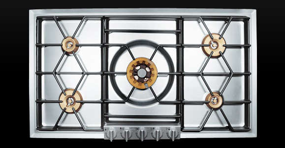 36 stainless steel gas cooktop 8