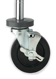 industrial caster with brake 8