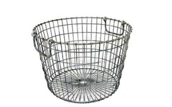 round metal wire basket 8