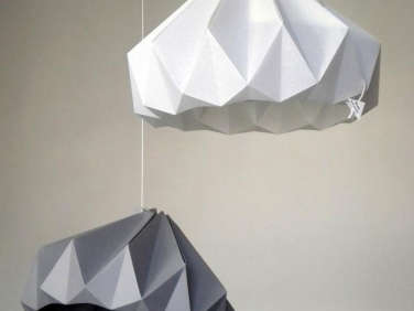 640 rm cachette paper lamp grey and white  