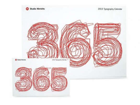 365 typography calendar, 2013 edition 8