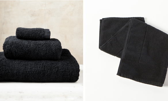 700 black monterey towel collection  