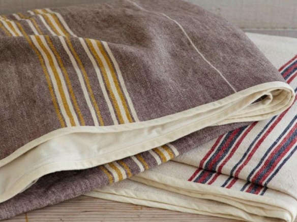 rustic linen blanket 8