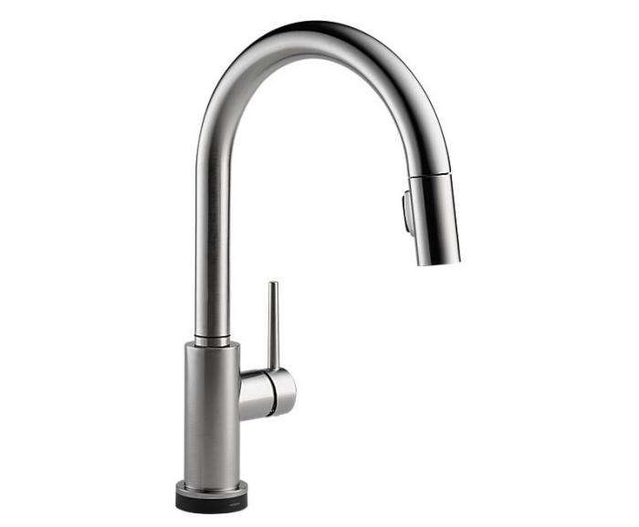 Delta Faucet 9159T-DST Single Handle Pull-Down Kitchen Faucet  