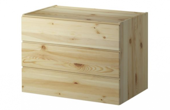ivar 3 drawer chest 8