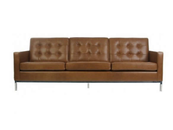 700 florence knoll sofa in volo leather  