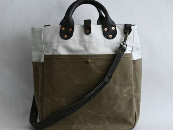 garrison bag (natural/sage) 8