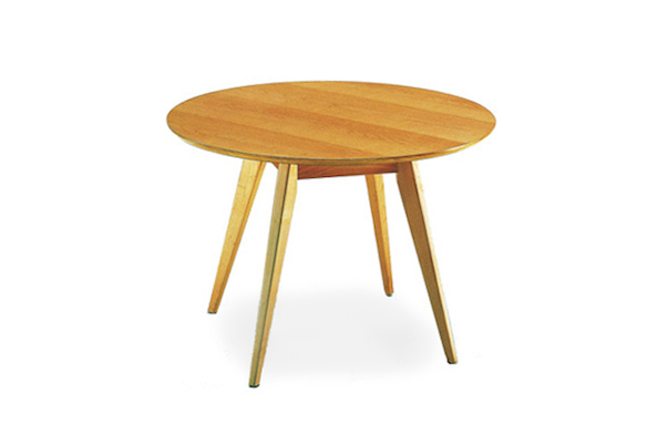 risom round dining tables 8