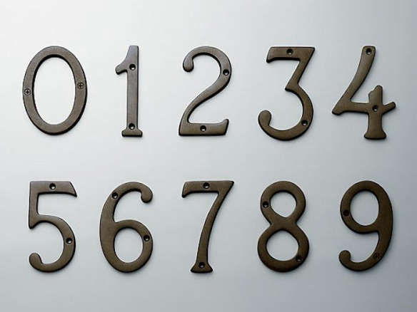 standard house numbers 8