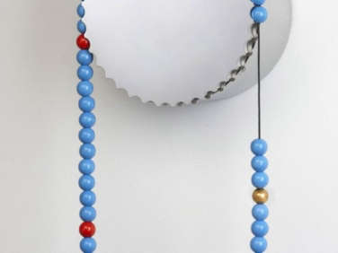 700 sasa blue wooden beads upclose  