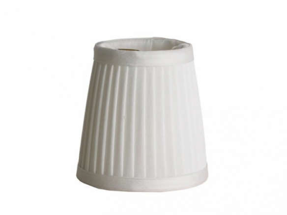 4.25 inch side pleated chandelier shade 8