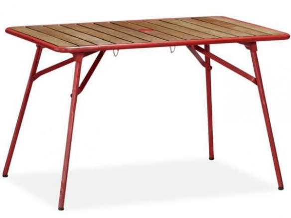 shattuck rectangular fixed bistro table 8