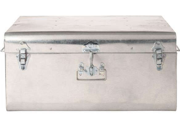 700 silver metal trunk  