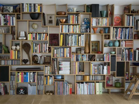 stacked shelving system 8