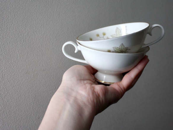 vintage shabby chic porcelain teacups 8
