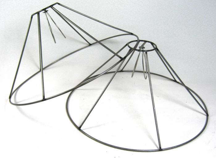 Lamp Shade Wire Frame, How To Cover A Lampshade Frame With Wallpaper