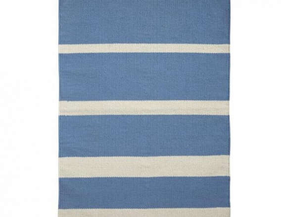 gradated stripe cotton rug 8