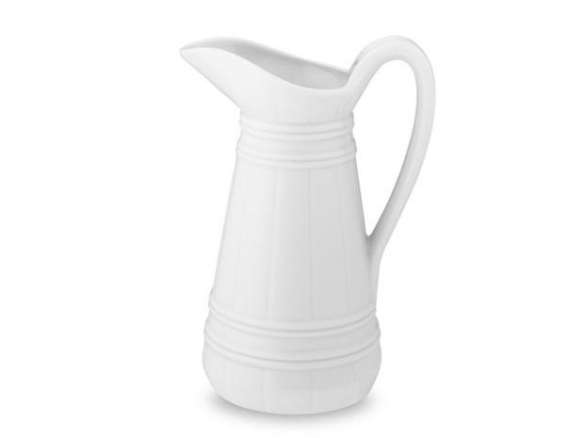 700 white pitcher stoneware  