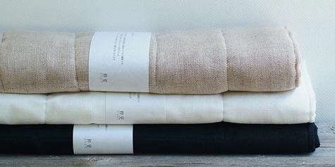 linen & cotton bath mats 8