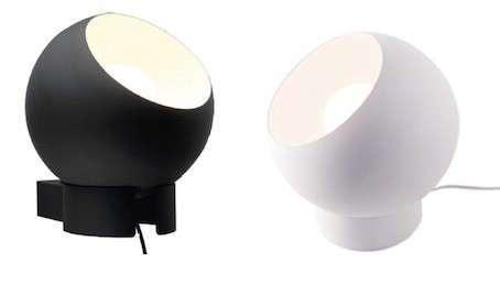 Black White  20  Sphere  20  Lamp