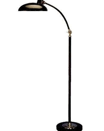 bruno adjustable “c” arm task floor lamp 8