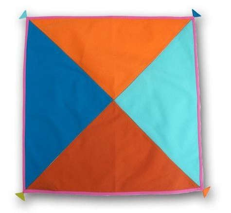 4 colour flag napkin 8