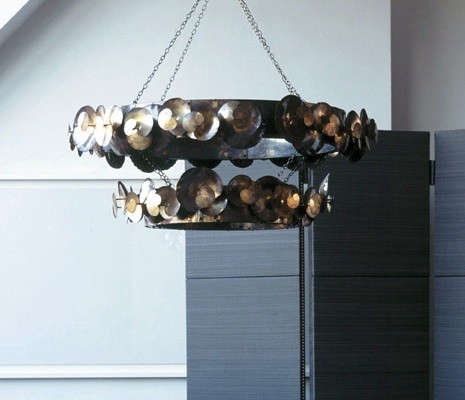 double tier eucalpytus chandelier 8