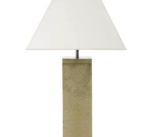 rough edges solid concrete lamp 8