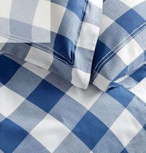 Toast  20  Blue  20  and  20  White  20  Gingham  20  Bedding