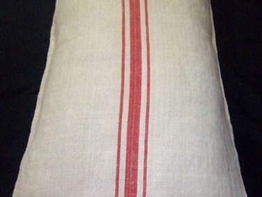 Accessories Vintage Grain Sack Pillows portrait 10