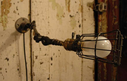Pipe Lamp Wall Light Sconce portrait 24