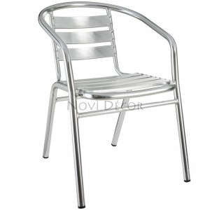 aluminum stacking cafe chairs 8