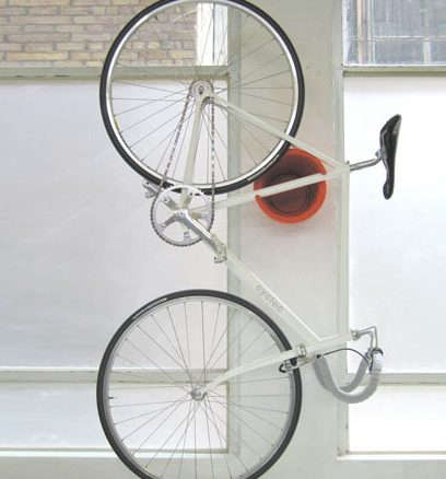Lastu Bike Basket including Frame  Birch Basket with Grey Felt Handles portrait 11