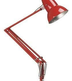 anglepoise  20  red  20  lamp  