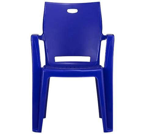 backyard blue stacking chair 8