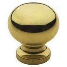 baldwon polished brass classic knob