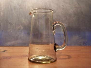 bitters co clear glass pitcher  