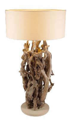 Driftwood Table Lamp portrait 6