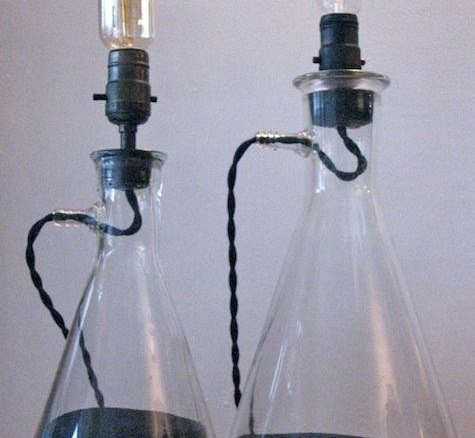 vintage flask lamps 8
