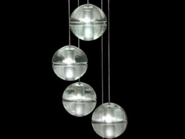 10 Easy Pieces Glamorous Glass Globe Chandeliers portrait 3
