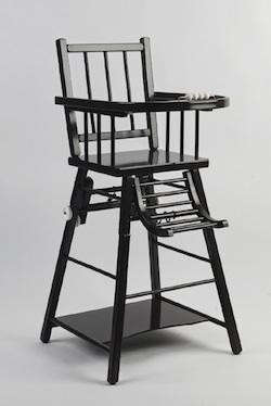 high chair in brown 8