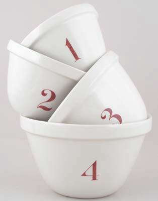 burleigh white pudding bowls