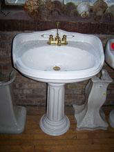 Ceramic Pedestal Sink portrait 42