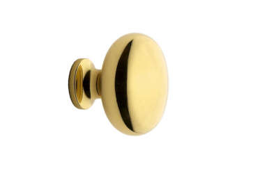 classic round brass knob  