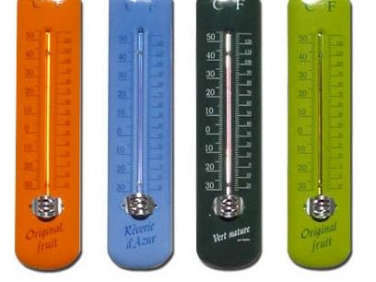 Outdoors Enamel Thermometers from Basic French portrait 4