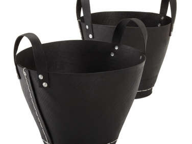 container store rubber bins  