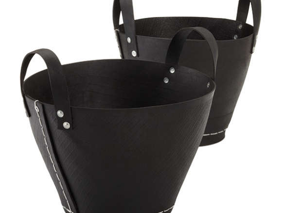 round rubber buckets 8