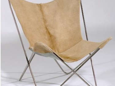 cowhide butterfly chair  