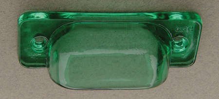 green glass bin pull 8