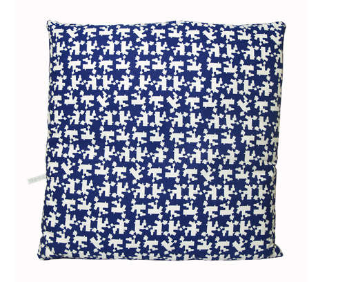 cushioncover, blue house 8